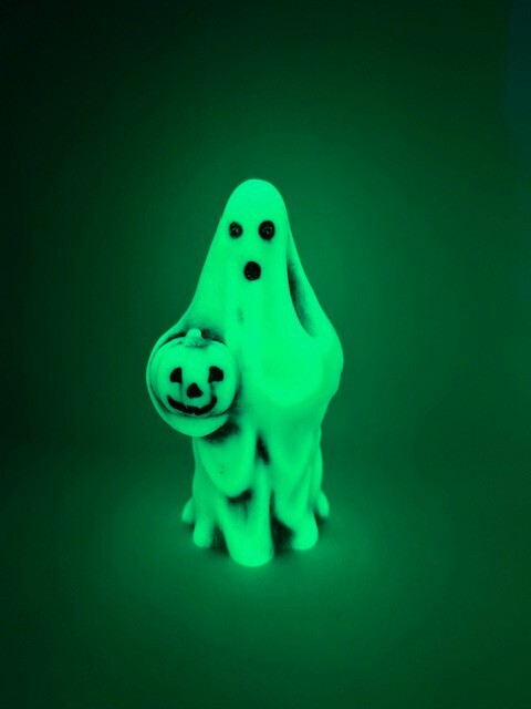 Harmony kingdom artist Neil Eyre Designs Halloween Sheet Ghost Pumpkin Glow Dark