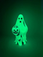 Harmony kingdom artist Neil Eyre Designs Halloween Sheet Ghost Pumpkin Glow Dark