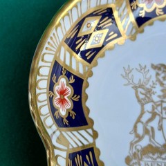 Commemorative Dish 2451 Traditional Imari Pattern Derby Building Society Ltd Ed