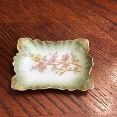 Antique D &Co France Delinieres Limoges Trinket Tray