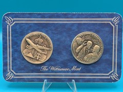 The Whittnauer Mint First Transcontinental Jet Flight Inauguration John Kennedy
