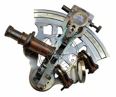 Antique Brass Working Marine Sextant Collectible Vintage Nautical Ship Astrolabe
