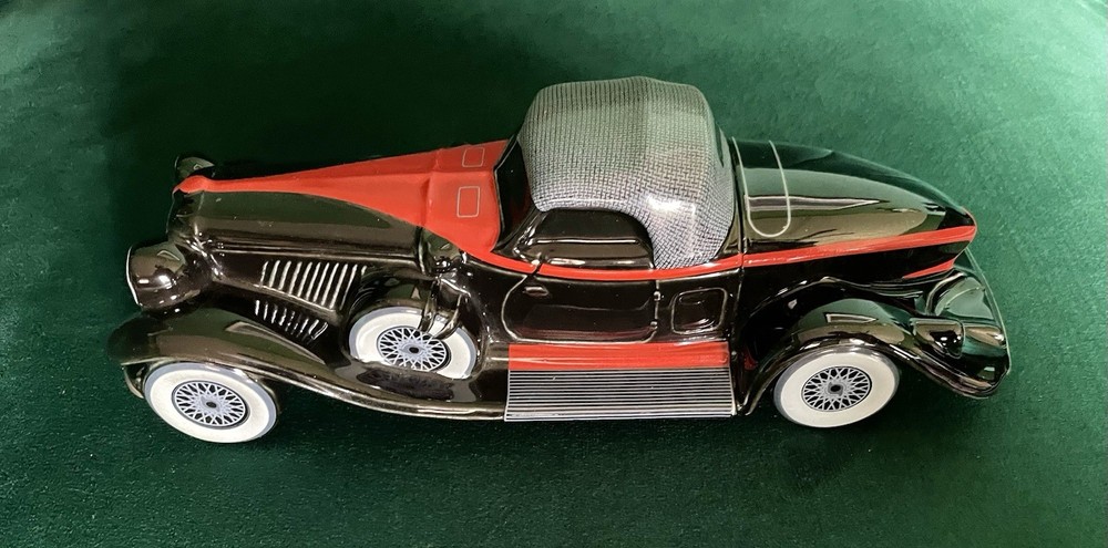 1983 Ceramic Avon 1932 Auburn Boattail Speedster Handcrafted Original Packaging