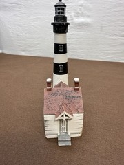 Country Crafts by C Henson Wooden Lighthouse Bodie Island