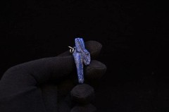Lapis Lazuli Seth Amulet: Ancient Egyptian Pharaonic God Replica Necklace