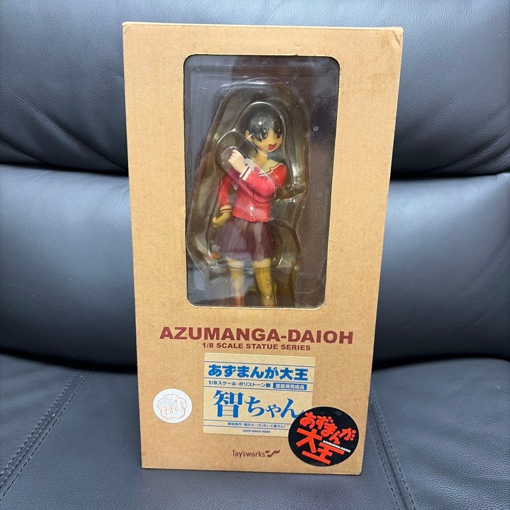 Azumanga Daioh Tomo Takino 1/8 Polyresin Finished Figure Opened, Damaged Base