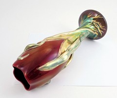 Zsolnay Eosin Art Nouveau Tulip
