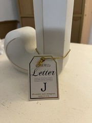Sicura Gilded Letter Collection – J – 12”