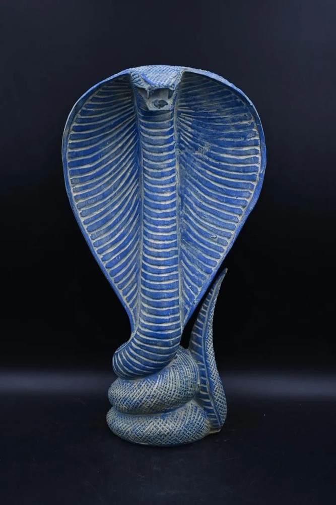 Authentic Ancient Egyptian Antiques Cobra Statue Of Protection Goddess Egypt BC