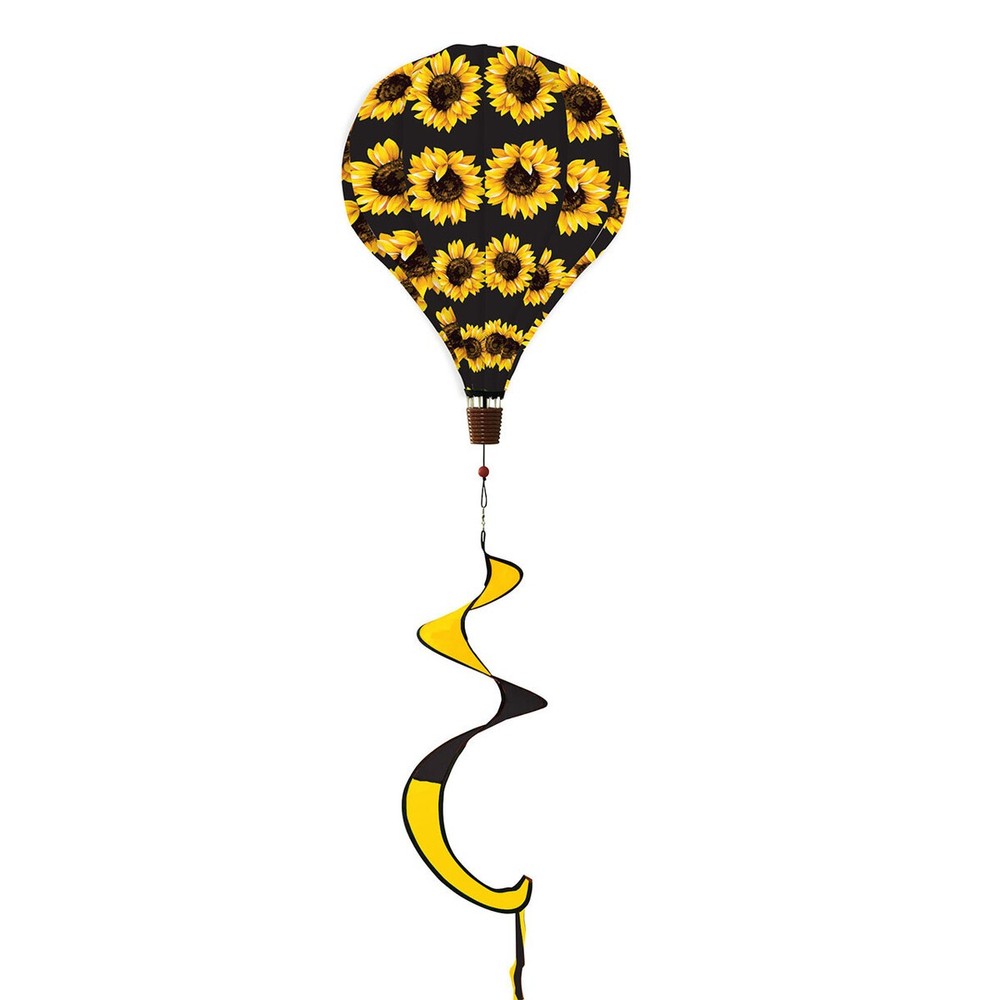 Briarwood Lane Fall Sunflowers Hot Air Balloon Spinner 54×12