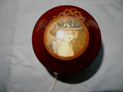 VTG/ Antique Wooden ? String Ball Holder Unknown Maker