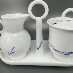 Kari Trestakk Of Norway By Cardinal Philippines Porcelain Sugar And Creamer Tray
