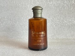 OLD VINTAGE MANDON CO. LTD SPALDING EAU DE TOILETTE PERFUME BOTTLE DECORATIVE,
