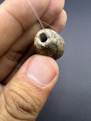 Genuine Old Ancient Natural Jasper Stone Rare Unique Bead From Central Asia