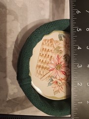 Longaberger Sunflower Pottery Coaster Set featuring handcrafted ceramic coasters