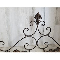 Large metal wall painting hanging display unique vintage home decor