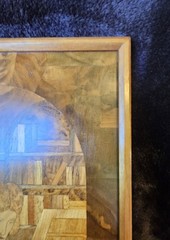 Wooden Marquetry By William BADER, Asheville, NC, signed