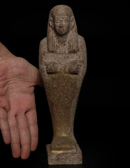 Ancient Egyptian Antiques Stone Ushabti Shabti Figurine Artifact BC