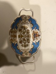 The Royal Collection golden jubilee 2002 dish with handles