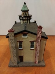 CLASSIC AMERICAN FIREHOUSES Danbury Mint Mount Holly New Jersey Fireman Gift