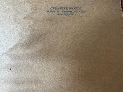 Vintage Creative Woods NY “Ducks In Flight Scene” Marquetry Artwork