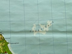 Vintage UNITED KINGDOM geographical school map chart UK GREAT BRITAIN geography