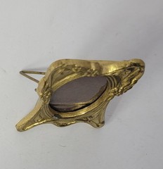 Antique Miniature Mini Tiny Dainty Art Nouveau Dollhouse Picture Photo Frame
