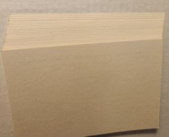 Longaberger Basket 25 4×6 LARGE Shades of Autumn Recipe Cards Kitchen Baking