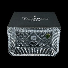 WATERFORD “LENNON” CRYSTAL glass LISMORE RECTANGULAR SANDWICH TRAY bowl NEW