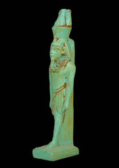 Ancient Egyptian King Ramses II Statue Crown of Egypt Pharaonic Pharaoh Stone BC