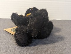 Vintage 1990s Boyds Bear. (Poe) Black Halloween Cat Collectible Animal.