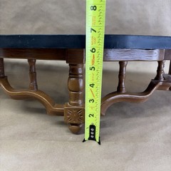 Vintage 1969 MCM DART HOMCO Black & Brown Wall Accent Display Shelf 3027