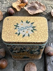 Vintage1920s-1930sVantines “Orange Blossom” SuperiorIncense Tin withContents