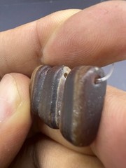 Genuine Ancient Bactrian Indo Greco Jasper Stone Amulet Bead
