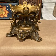 DAV Art NY Angels/Cherubs Putti/Candle Holder Bronze (Heavy)