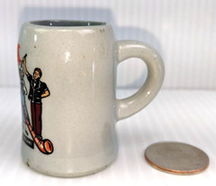 Vintage Porcelain Miniature Stein Mug Lucerne Switzerland Souvenir 2.0″