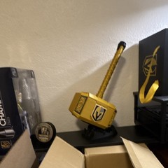 Vegas Golden Knights Gold/Black Hammer Decorative Display Collectible