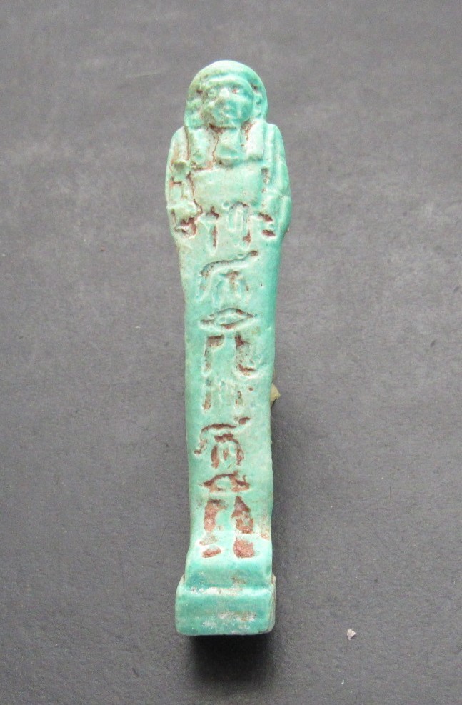 NILE Ancient Egyptian Ushabti Amulet ca 300 BC