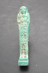 NILE Ancient Egyptian Ushabti Amulet ca 300 BC