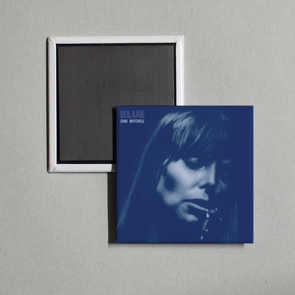 Joni Mitchell – Blue Album Cover Locker Fridge Magnet