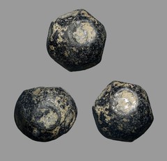 Ancient Roman Period Dodecahedral Bronze Trade Weight, Circa 1st–3rd Century AD.