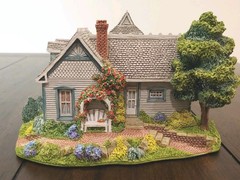 Lilliput Lane Spring Victorian American Landmarks Collection Mint In Box & Deeds