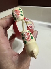 Vintage 1960s Russian Dancing Doll Pendulum Motion Bobble Head w/Box