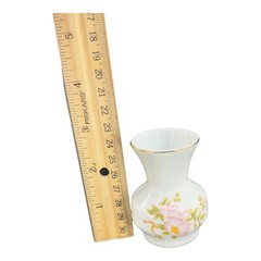 Leart Miniature Bud Vase Hand Crafted In Brazil Flowers Design Vase Porcelain