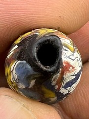 Ancient Old Roman Islamic Color Full Gabri Mosaic Glass Beads