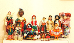 Set of 11 Unknown Vintage Dolls