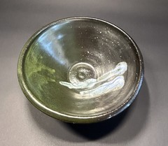 Vintage Handcrafted Studio Pottery Stoneware Chawan Tea Bowl Signed A. Potter
