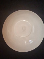 Vintage Stavangerflint Norway “Childs Blessing” Bowl and Plate Set Anne Lofthus