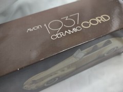 Avon VTG 1984 Ceramic Model 1937 Classic Car Cord Original Box Ceramarte Brazil