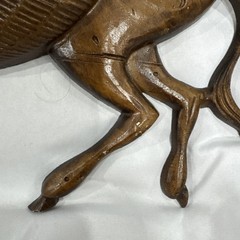 Rare! Large Vintage 1970 Sexton Usa Man Donkey Burro Metal Art Wall Hanging
